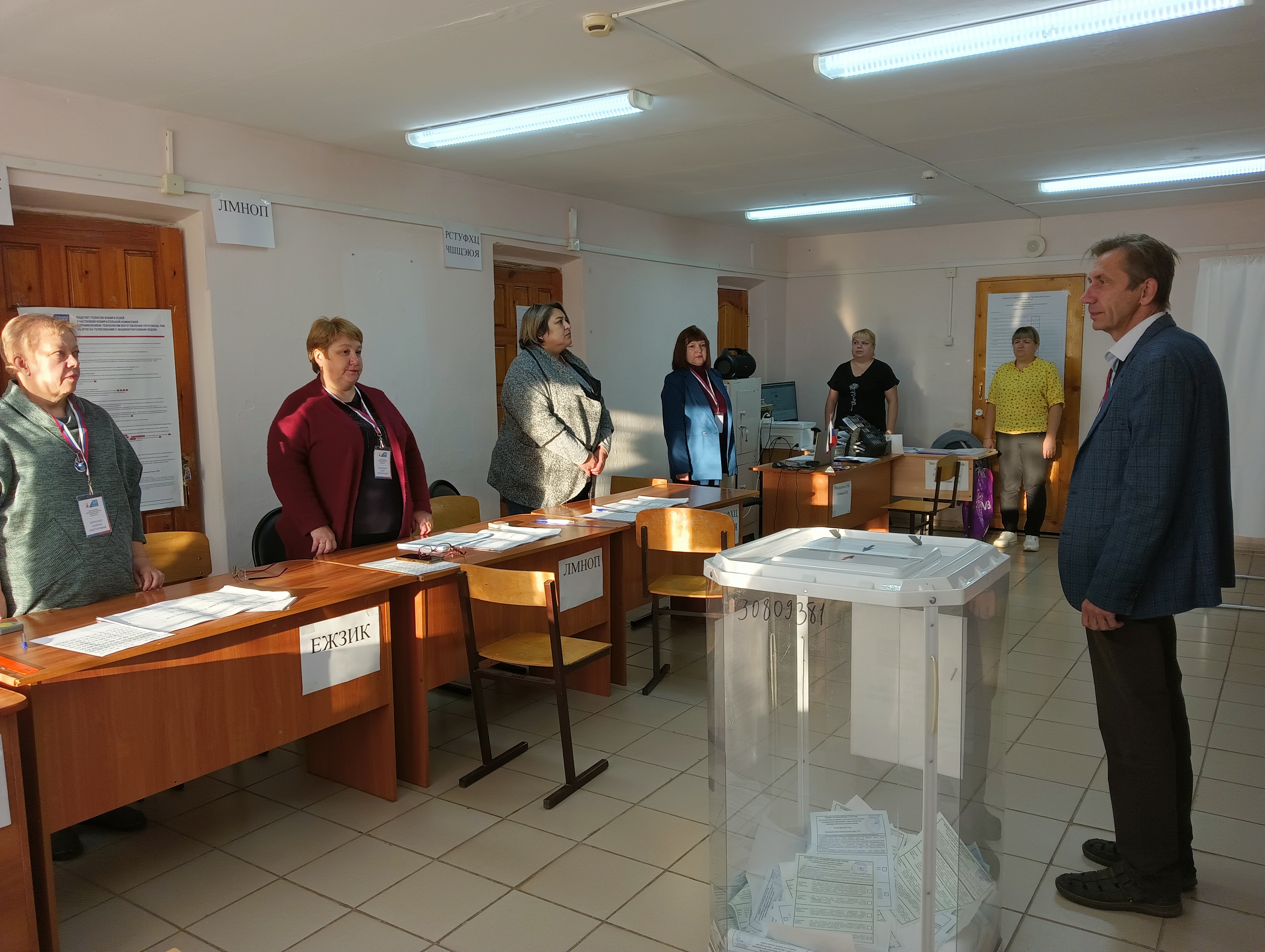Сообщение наблюдателя — УИК №274, Оренбургская область